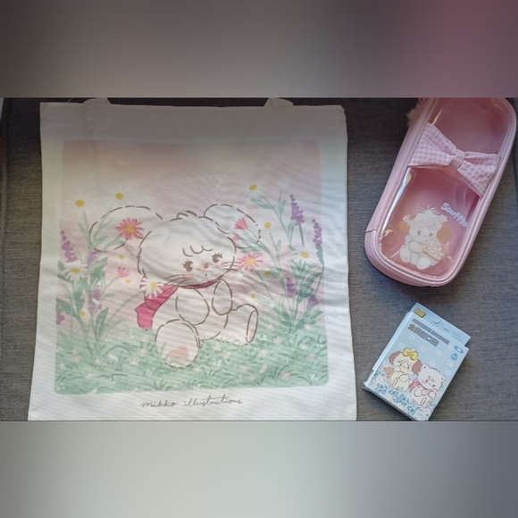 Mikko Gift Set -Sanrio- Tote Bag, Pencil Pouch, Band-aids - Picture 5 of 10
